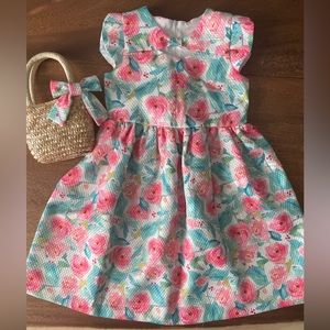 Girls Size 6x Bonnie Jean Dress & Purse